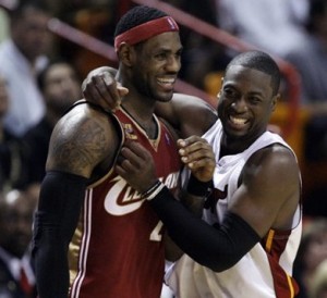 LeBron James, Dwyane Wade