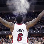 LEbron James heat Bulls