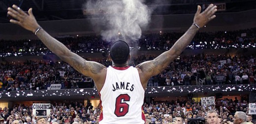 LEbron James heat Bulls