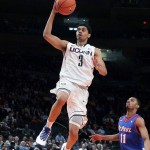 Jeremy Lamb makes an incredibly athletic play, opponent probably cries afterwards (photo by Jim McIsaac / Getty Images)