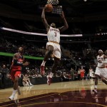 Waiters serving the Wizards.