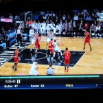 This leads to a bucket off the square for Lopez.