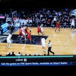 Now even.  Irving should be pushing Williams towards his middle help.