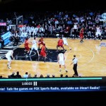 Williams posting up Irving.  Notice Irving is closer to the basket.
