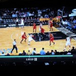 Kyrie is very good at guarding the sideline...