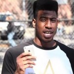 Iman Shumpert did not play, but he is rocking awesome hair.