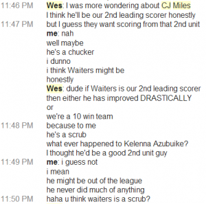 From Oct 30th chat
