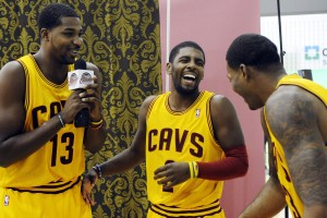 Tristan Thompson, Kyrie Irving, Alonzo Gee