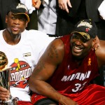 Yeah but I was drawing all those double teams while Wade drew all those phantom whistles.