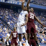 Alex Poythress dunks against someone not worth watching this weekend.